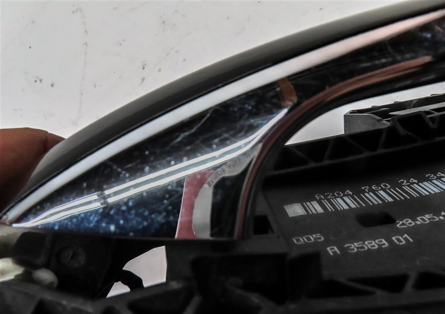 Thumbnail 7: 08-16 MERCEDES C E GL ML CLASS FRONT or REAR RIGHT KEYLESS DOOR HANDLE (Black)