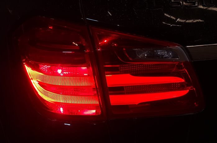 Thumbnail 2: 13-16 MERCEDES GL350 GL450 GL550 (X166) LEFT DRIVER TAILLIGHT BRAKE LIGHT LAMP