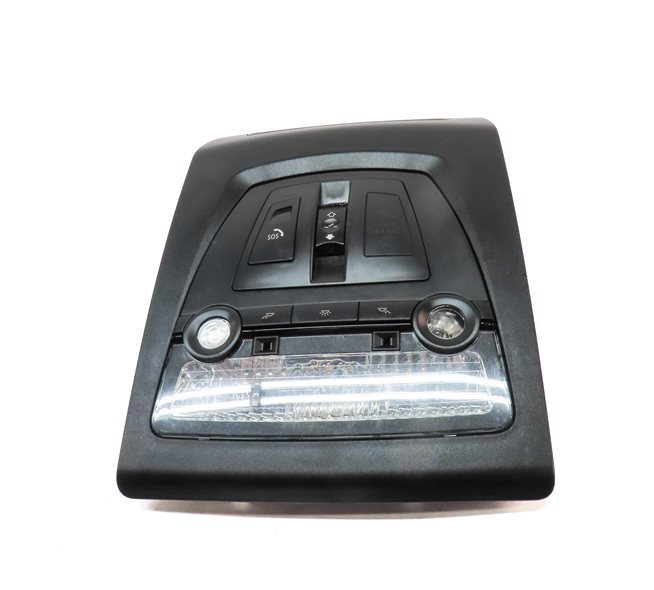 Thumbnail 2: 2013 BMW 535I (F10) FRONT OVERHEAD DOME LIGHT LAMP w/ SOS SUNROOF SWITCH