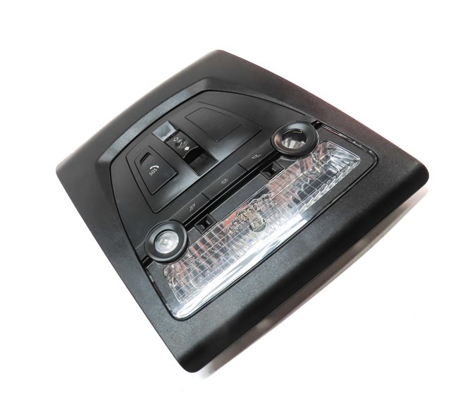 Thumbnail 3: 2013 BMW 535I (F10) FRONT OVERHEAD DOME LIGHT LAMP w/ SOS SUNROOF SWITCH