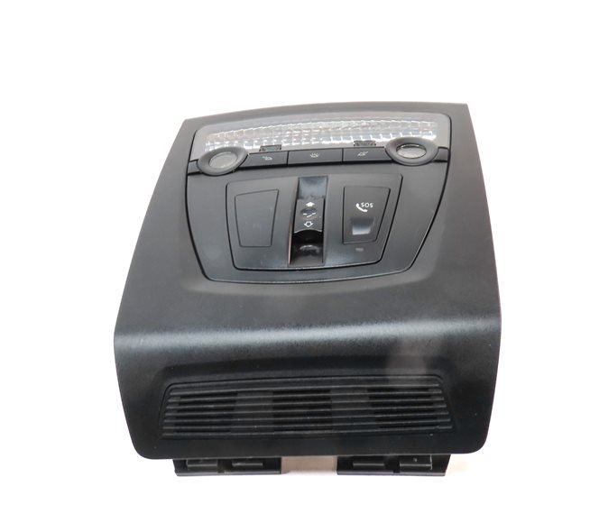 Thumbnail 4: 2013 BMW 535I (F10) FRONT OVERHEAD DOME LIGHT LAMP w/ SOS SUNROOF SWITCH