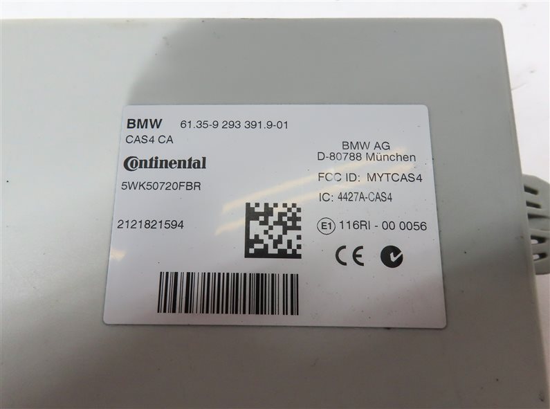 Thumbnail 11: 12-15 BMW 3 5 6 7 X3 F01 F06 F10 F30 ENGINE CONTROL MODULE IMMOBILIZER KEY SET