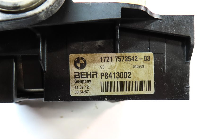Thumbnail 9: 2013 BMW 535I (F10) 3.0L (N55) ENGINE RIGHT OIL COOLER RADIATOR