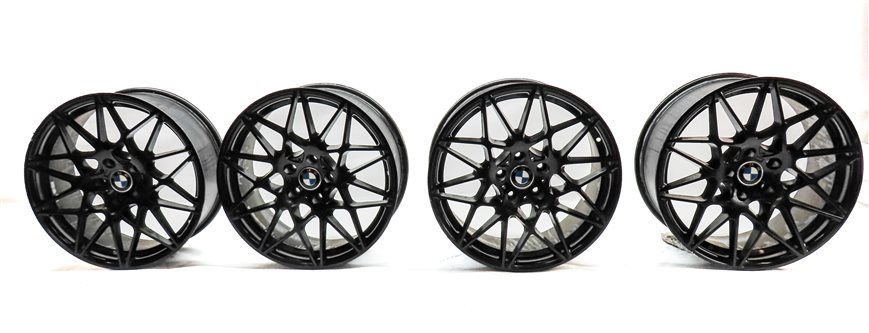 Thumbnail 1: 13 BMW 535I (F10) AFTERMARKET 19X9.5 & 19X8.5 STAGGERED 10 SPOKE WHEEL RIM SET/4