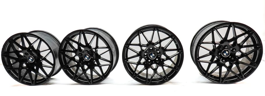 Thumbnail 2: 13 BMW 535I (F10) AFTERMARKET 19X9.5 & 19X8.5 STAGGERED 10 SPOKE WHEEL RIM SET/4