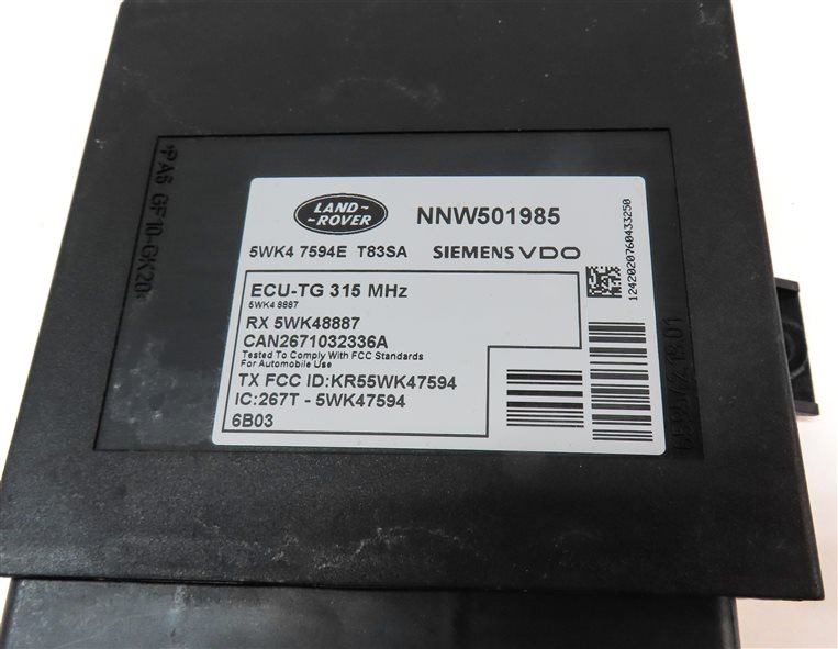 Thumbnail 4: 2006 LAND ROVER LR3 TIRE PRESSURE MONITOR SYSTEM TPMS SENSOR CONTROL MODULE