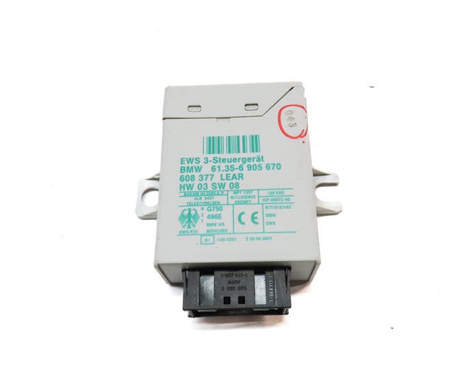 Thumbnail 6: 01-05 BMW 325i AWD SEDAN WAGON ENGINE CONTROL DME MS43 IMMOBILIZER MODULE SET/4