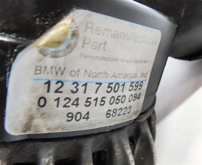 Thumbnail 7: 2001-2006 BMW 325i 330i 525i 530i X5 Z3 (E36 E39 E46 E53) M54 120 AMP ALTERNATOR