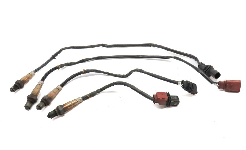 Thumbnail 2: 2007 AUDI Q7 (4HL) 3.6L (BHK) ENGINE OXYGEN O2 LAMBDA PROBE SENSOR SET/4