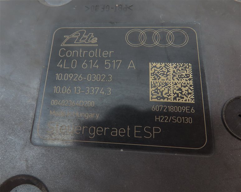 Thumbnail 7: 2007-2012 AUDI Q7 (4L) ESP ABS ANTI LOCK BRAKE PUMP & MODULE