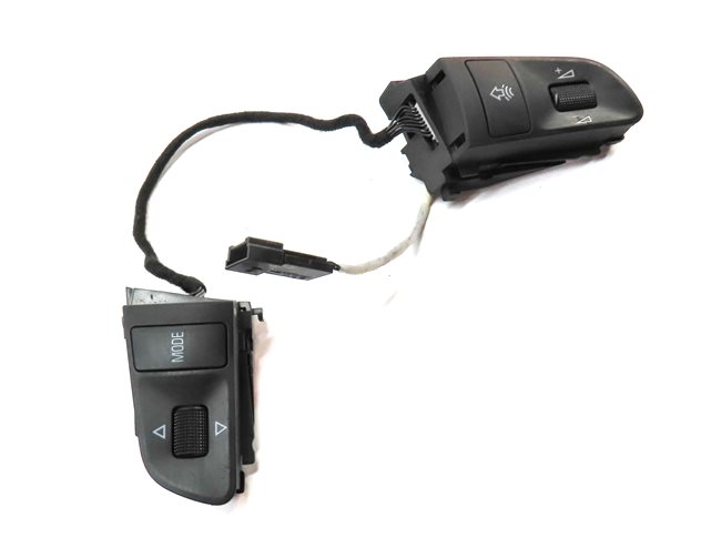 Thumbnail 3: 2007 AUDI Q7 (4HL) DRIVER STEERING WHEEL MODE MEDIA SELECT SWITCH BUTTON SET/2