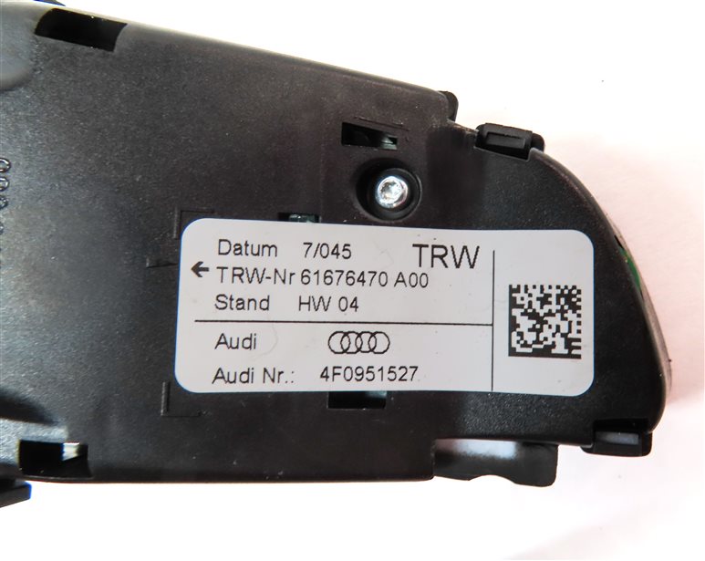 Thumbnail 6: 2007 AUDI Q7 (4HL) DRIVER STEERING WHEEL MODE MEDIA SELECT SWITCH BUTTON SET/2