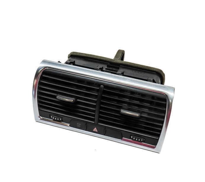 2007 AUDI Q7 (4HL) FRONT CENTER DASH HEAT AIR AC HVAC DUAL VENT (Black)