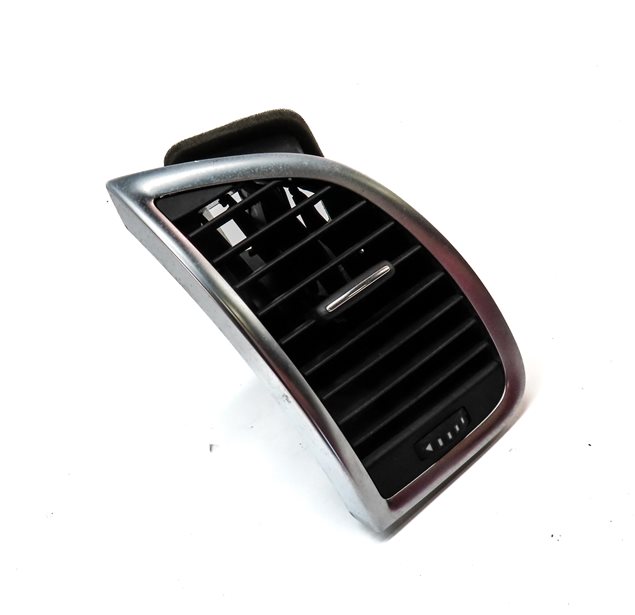 Thumbnail 3: 2007 AUDI Q7 (4HL) FRONT LEFT DRIVER DASH HEAT AIR AC HVAC VENT (Black)