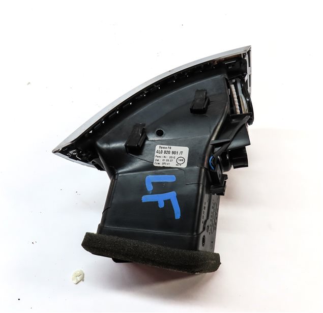 Thumbnail 5: 2007 AUDI Q7 (4HL) FRONT LEFT DRIVER DASH HEAT AIR AC HVAC VENT (Black)