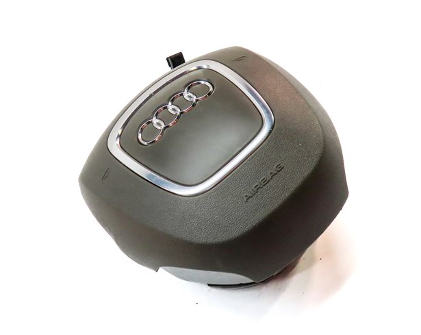 Thumbnail 3: 2007-2010 AUDI Q7 (4L) LEFT FRONT DRIVER STEERING WHEEL AIRBAG AIR BAG (BLACK)