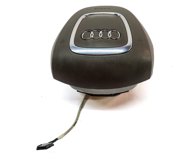 Thumbnail 4: 2007-2010 AUDI Q7 (4L) LEFT FRONT DRIVER STEERING WHEEL AIRBAG AIR BAG (BLACK)