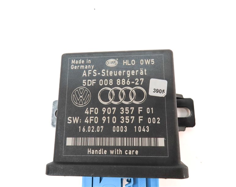 Thumbnail 4: 2007 AUDI Q7 (4HL) FRONT AFS HEADLIGHT HEAD LIGHT LAMP RANGE CONTROL MODULE