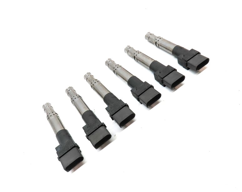 Thumbnail 3: 06-17 VW/AUDI Q7 A3 TT EOS PASSAT TOUAREG (8P 4L MK2 B6 B7) IGNITION COIL SET 6