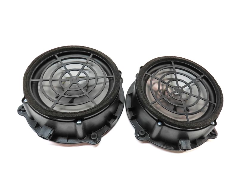 Thumbnail 4: 2007 AUDI Q7 (4HL) BOSE AUDIO RADIO STEREO SOUND SYSTEM SPEAKER TWEETER SET/10