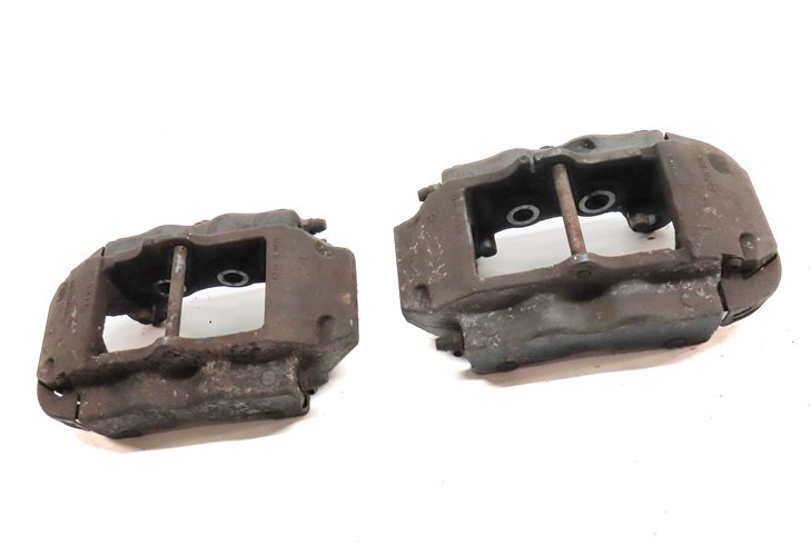 Thumbnail 2: 04-15 VW TOUAREG AUDI Q7 4L REAR LEFT & RIGHT ABS DISC BRAKE CALIPER SET2 BREMBO