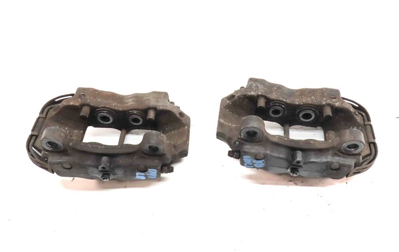 Thumbnail 6: 04-15 VW TOUAREG AUDI Q7 4L REAR LEFT & RIGHT ABS DISC BRAKE CALIPER SET2 BREMBO