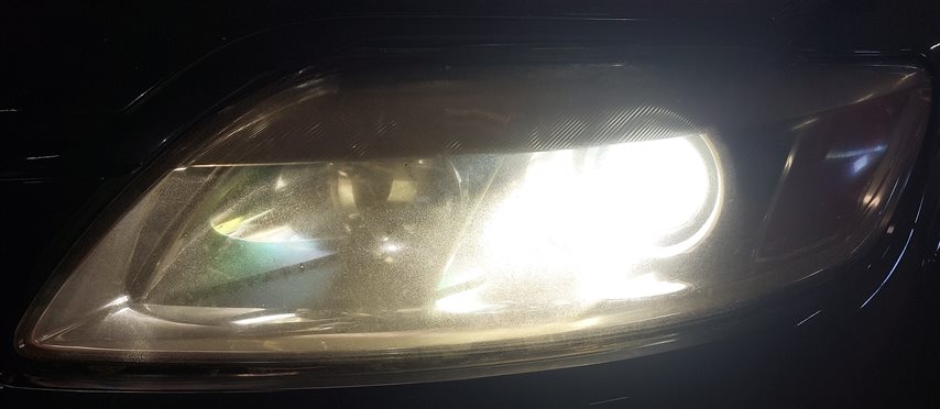 Thumbnail 2: 2007-2009 AUDI Q7 (4L) LEFT FRONT DRIVER HID XENON AFS ADAPTIVE CURVE HEADLIGHT
