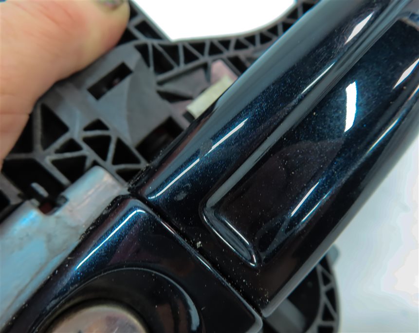 Thumbnail 6: 2007-2015 AUDI Q7 (4L) LEFT FRONT DRIVER KEYLESS EXTERIOR DOOR HANDLE (Blue)