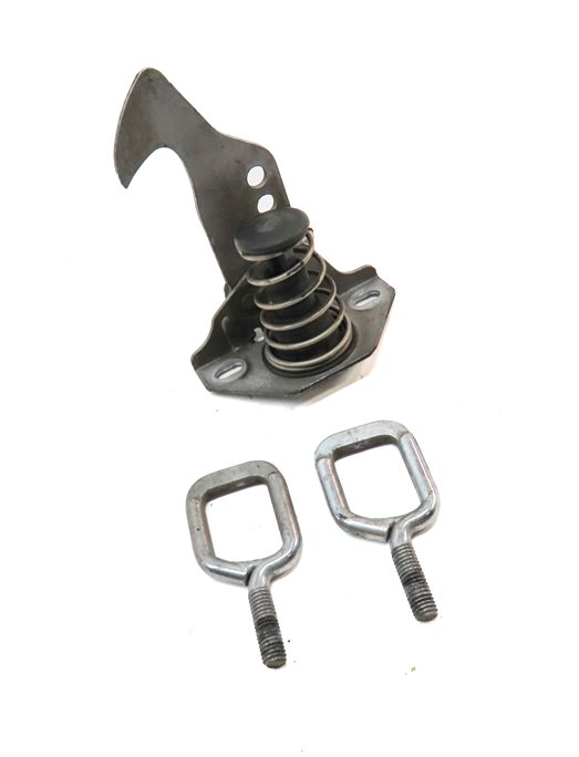 2013 BMW 335I CONVERTIBLE (E93) FRONT HOOD LID SAFETY CATCH HOOK LATCH SET/3