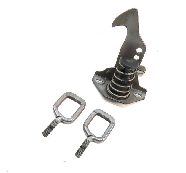 Thumbnail 3: 2013 BMW 335I CONVERTIBLE (E93) FRONT HOOD LID SAFETY CATCH HOOK LATCH SET/3