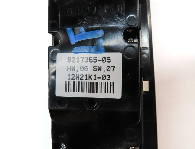 Thumbnail 6: 2007-2016 BMW 328i 335i M3 Z4 (E89 E93) CONVERTIBLE P-FOLD MASTER WINDOW SWITCH