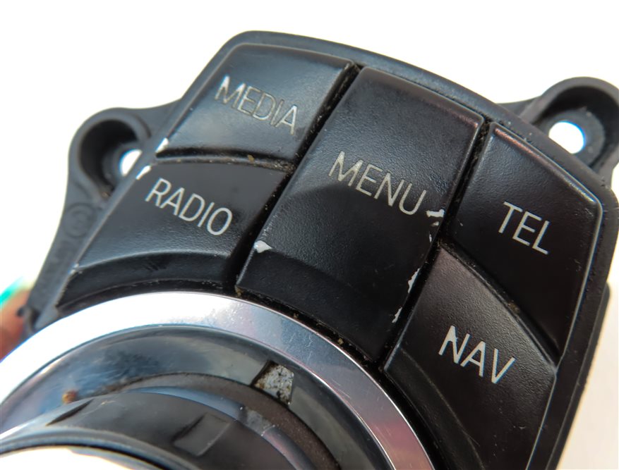 Thumbnail 7: 10-14 BMW 135i 335i X5 X6 (E70 E71 E87 E90) STEREO NAVIGATION iDRIVE SWITCH KNOB