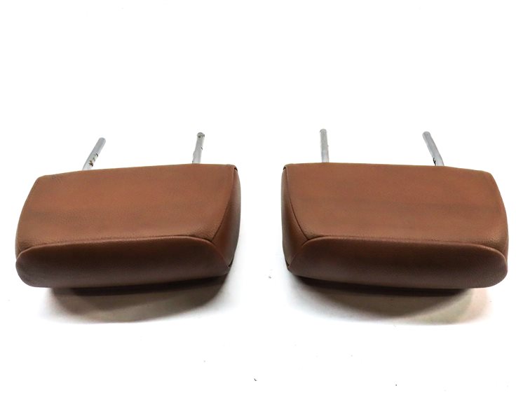 Thumbnail 5: 07-13 BMW 328i 335i E90 E93 REAR LEFT & RIGHT SEAT HEADREST SET/2 (Brown)