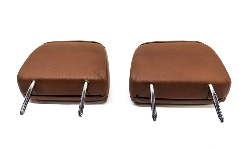 Thumbnail 6: 07-13 BMW 328i 335i E90 E93 REAR LEFT & RIGHT SEAT HEADREST SET/2 (Brown)