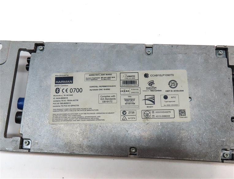 Thumbnail 5: 10-14 BMW 335i X5 X6 (E70 E71 E90) BLUETOOTH TELEMATICS COMBOX CONTROL MODULE