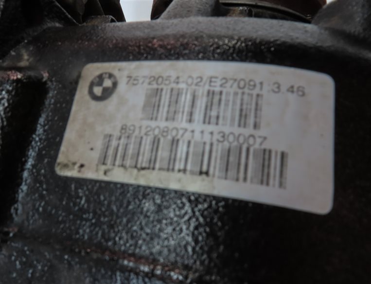 Thumbnail 7: 08-13 BMW 135i 335i (E87 E90 E92 E93) A/T REAR DIFFERENTIAL GEAR CARRIER (3.46)