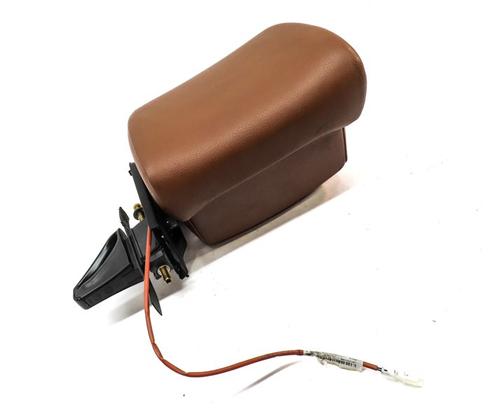 Thumbnail 3: 09-13 BMW 328i 335i E90 CONVERTIBLE FRONT RIGHT SEAT HEADREST (Brown)