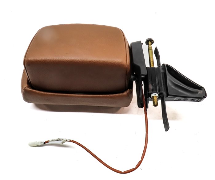 Thumbnail 5: 09-13 BMW 328i 335i E90 CONVERTIBLE FRONT RIGHT SEAT HEADREST (Brown)