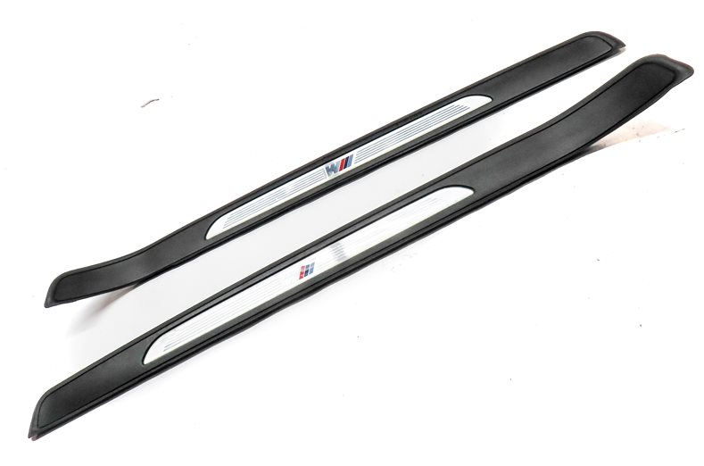 Thumbnail 3: 2013 BMW 335I CONVERTIBLE (E93) LEFT & RIGHT M SPORT DOOR SILL SCUFF TRIM SET/2