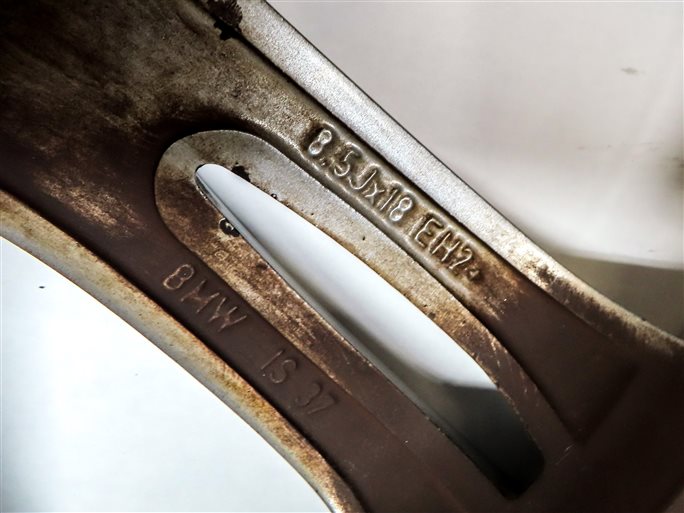 Thumbnail 5: 06-13 BMW 323i 325i 328i 330i 335i (E90) 18x8.5 10-SPOKE ALUMINUM ///M WHEEL RIM