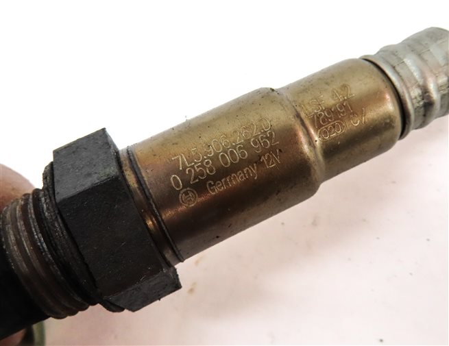 Thumbnail 4: 08 PORSCHE CAYENNE 955 4.8L TURBO (M48.51) ENGINE OXYGEN LAMBDA PROBE SENSOR SET