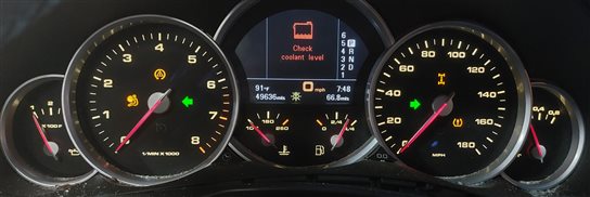 Thumbnail 2: 08 PORSCHE CAYENNE (957) 4.8L TURBO ENGINE ECM IMMOBILIZER KESSY MODULE KEY SET