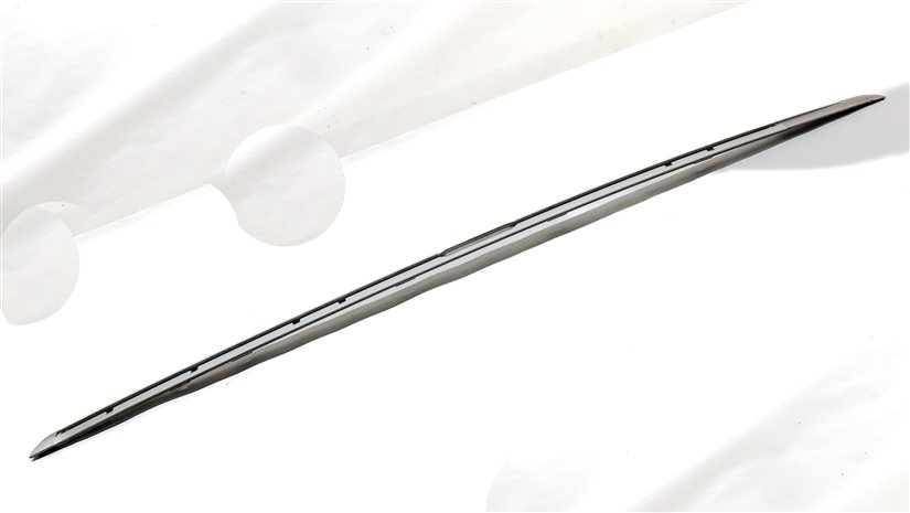 Thumbnail 3: 2008 PORSCHE CAYENNE (955) LEFT CARGO ROOF RACK TRACK DRIP RAIL