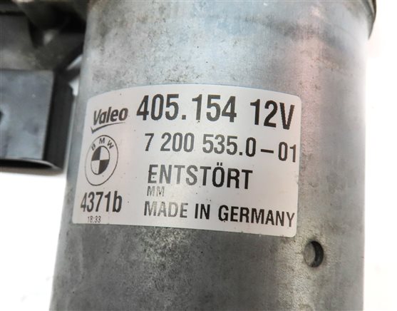 Thumbnail 7: 2007-2014 BMW X5 X5M X6 X6M (E70 E71) FRONT WINDSHIELD WIPER MOTOR