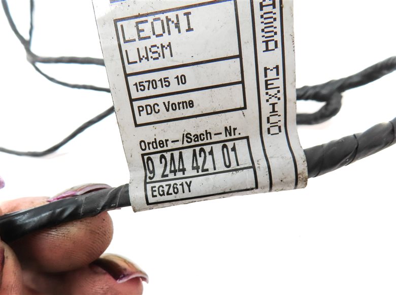 Thumbnail 4: 2012 BMW X5 (E70) FRONT PARK ASSIST PDC DISTANCE CONTROL SENSOR SET/4 (Grey)