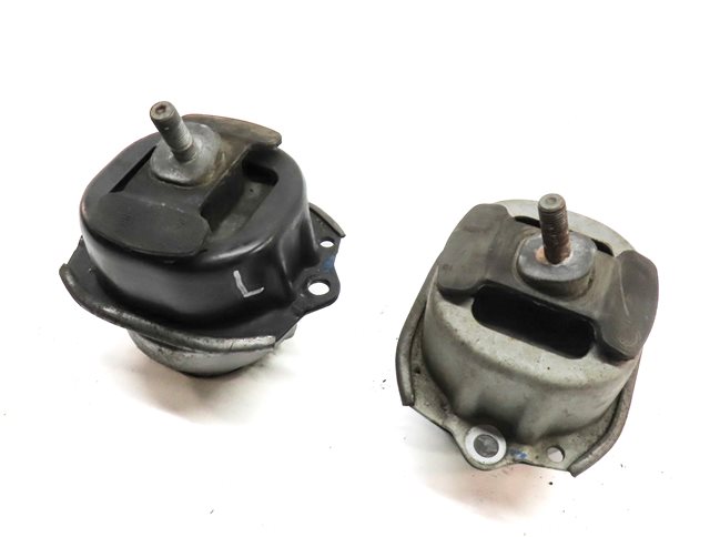 12 BMW X5 (E70) 3.0L N55 LEFT DRIVER & RIGHT PASSENGER ENGINE MOTOR MOUNT SET/2