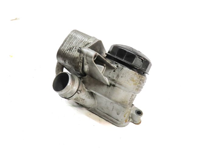 Thumbnail 1: 2012 BMW X5 (E70) 3.0L (N55) ENGINE MOTOR OIL FLUID FILTER HOUSING w/COOLER