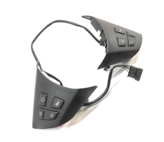 Thumbnail 3: 2012 BMW X5 (E70) DRIVER STEERING WHEEL MEDIA PHONE OPTION SELECT BUTTON SET/2