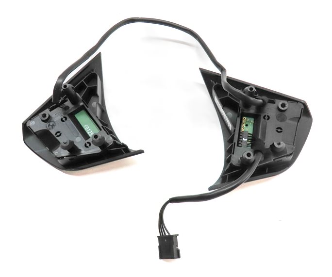 Thumbnail 5: 2012 BMW X5 (E70) DRIVER STEERING WHEEL MEDIA PHONE OPTION SELECT BUTTON SET/2