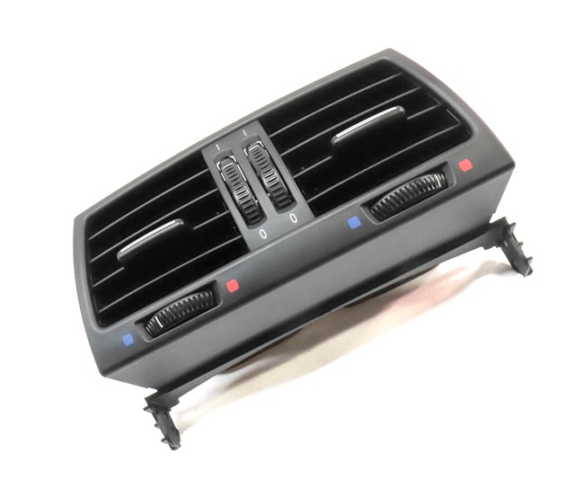 Thumbnail 3: 2012 BMW X5 (E70) REAR CENTER CONSOLE HEAT AIR AC HVAC DUAL VENT (Black)